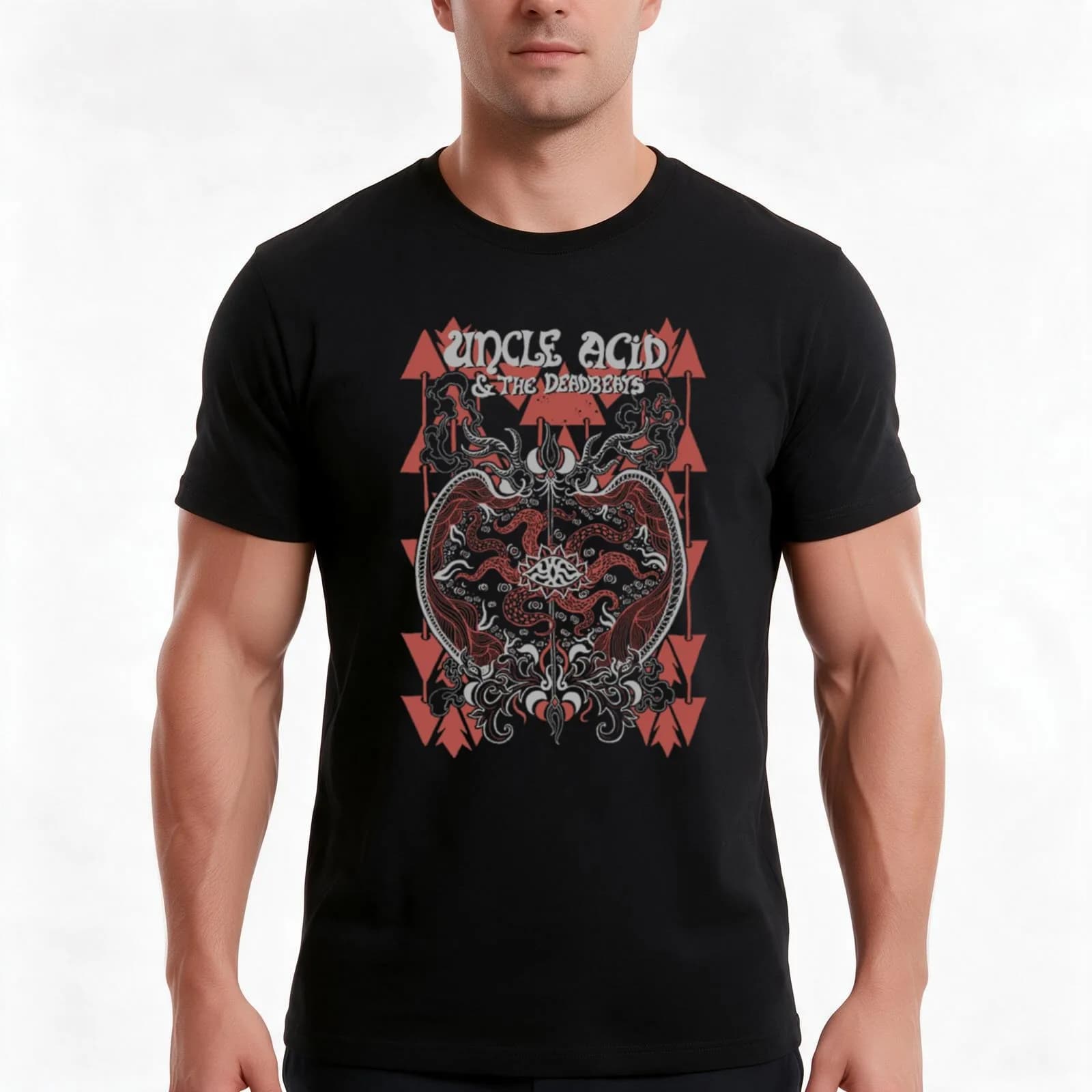 UNCLE ACID _amp_ THE DEADBEATS - Best Merch T-Shirt, Summer Casual Cotton Tee, Oversized Streetwear Tops, Vintage Graphic Print