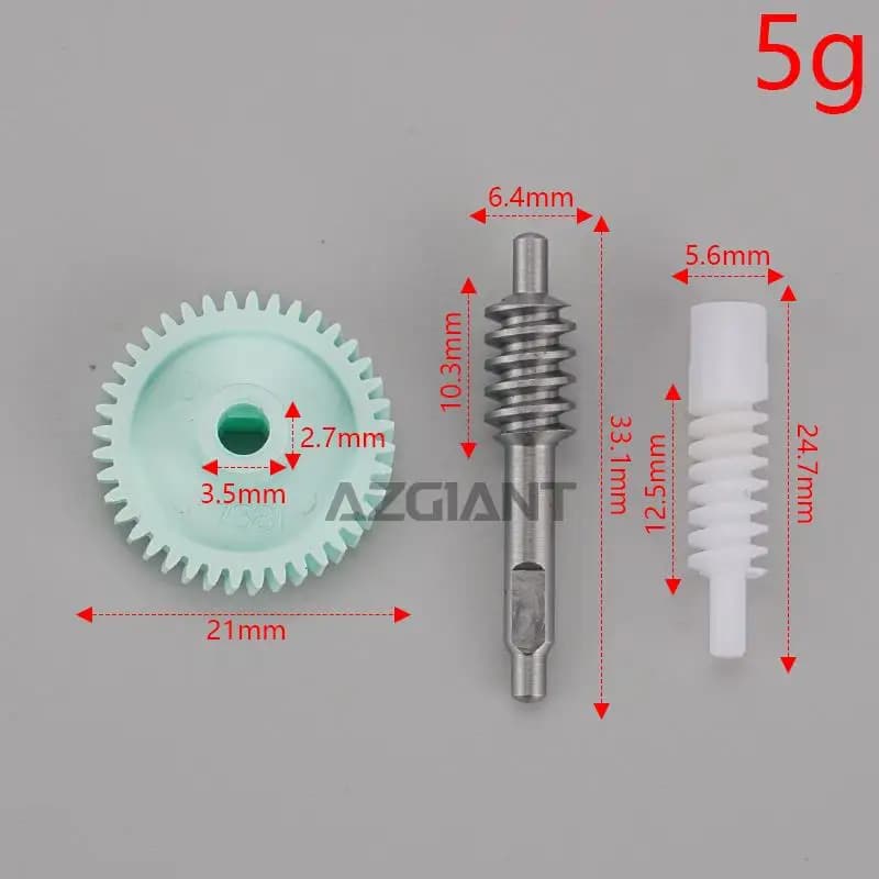 AZGIANT for 2011-2012 Acura MDX Car Rearview Side View  Mirror Folding Motor Inner Gears Sets Wear Resistant Kit Gear Set