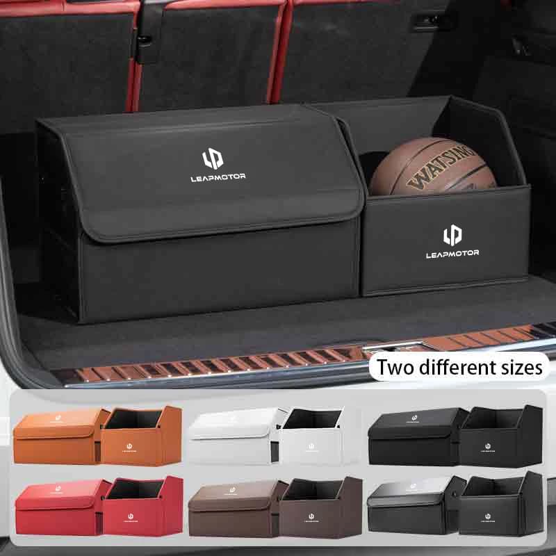 Car Trunk Storage Box Organizer Foldable Stowing Tidying Container Bag For Leapmotor Leap Motor C01 C10 B10 C11 T03 S01 C11