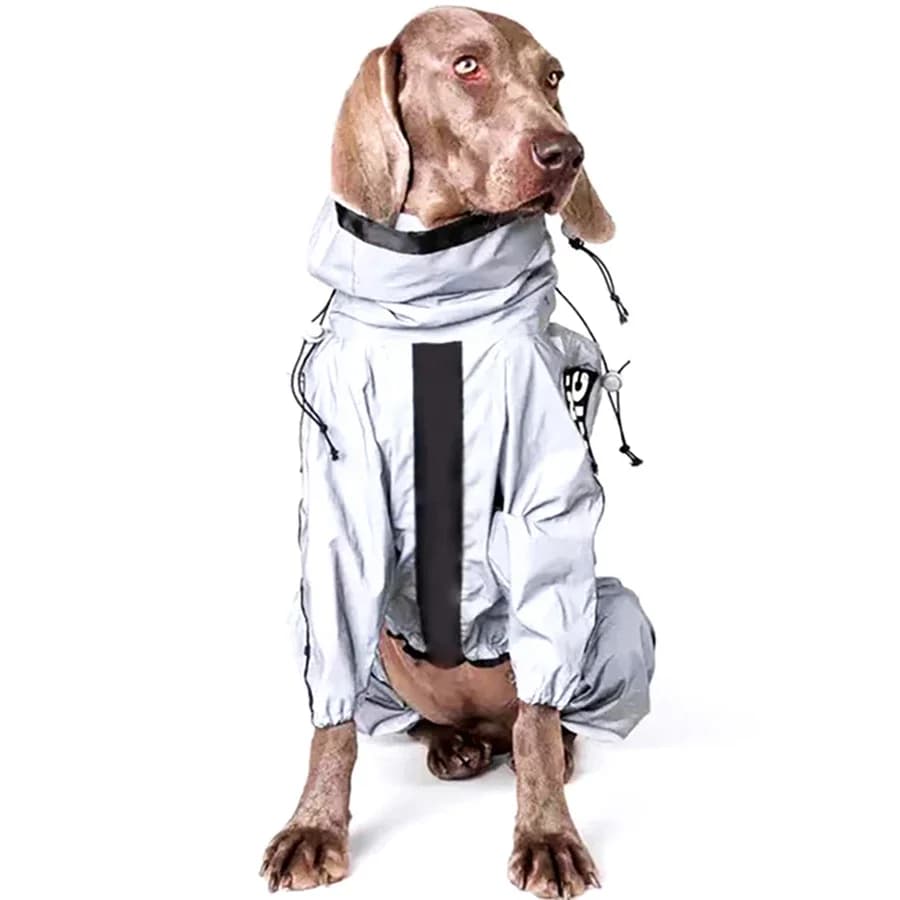 for Reflective Pet Dog Jumpsuit Waterproof Raincoat Sunscreen Dog Outdoor Clothes Jacket For Small Medium Large Dog Pet Supplies