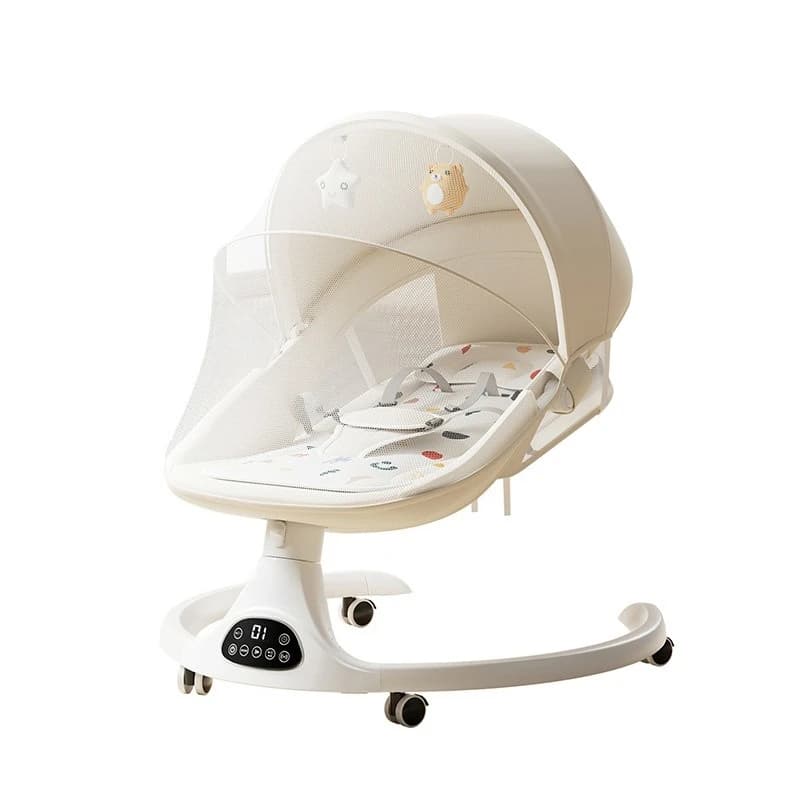 Children's rocking chair baby electric cradle bed sleeping soothing
