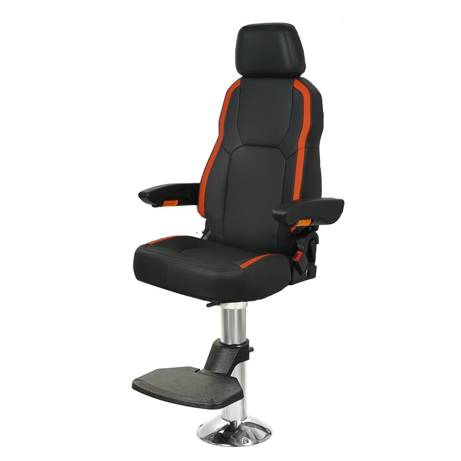 Hot sales Captain Seat for Boat, Boat Chair Marine Seats without pedestal suspension base