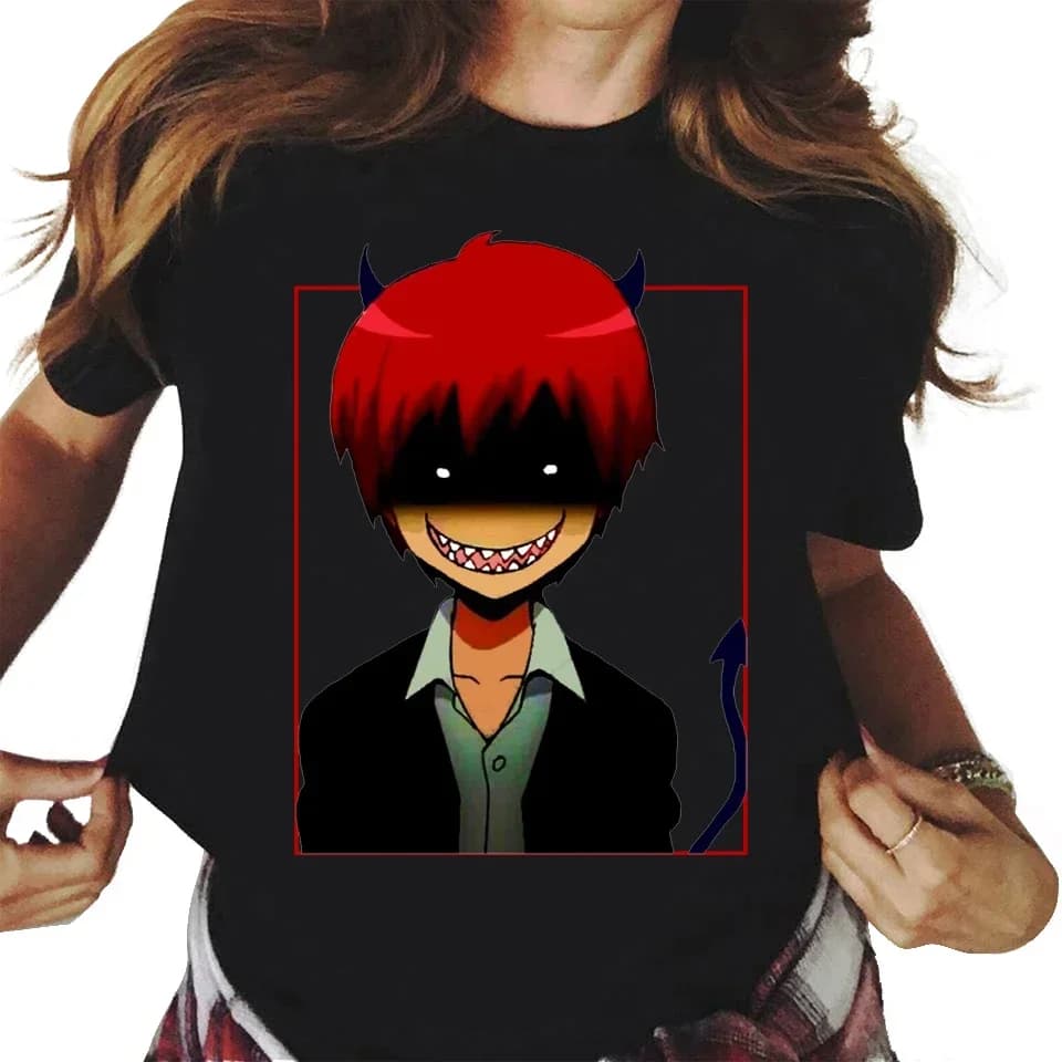 Punk Japanese Anime Assassination Classroom T-Shirt Unisex Tops Tee men Clothing