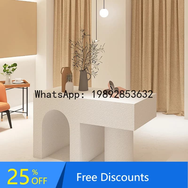 Clothing Store Display Table Can Place in the Middle, Island Shoe and Bag Display Stand, Flowing Water Table, Display Rack