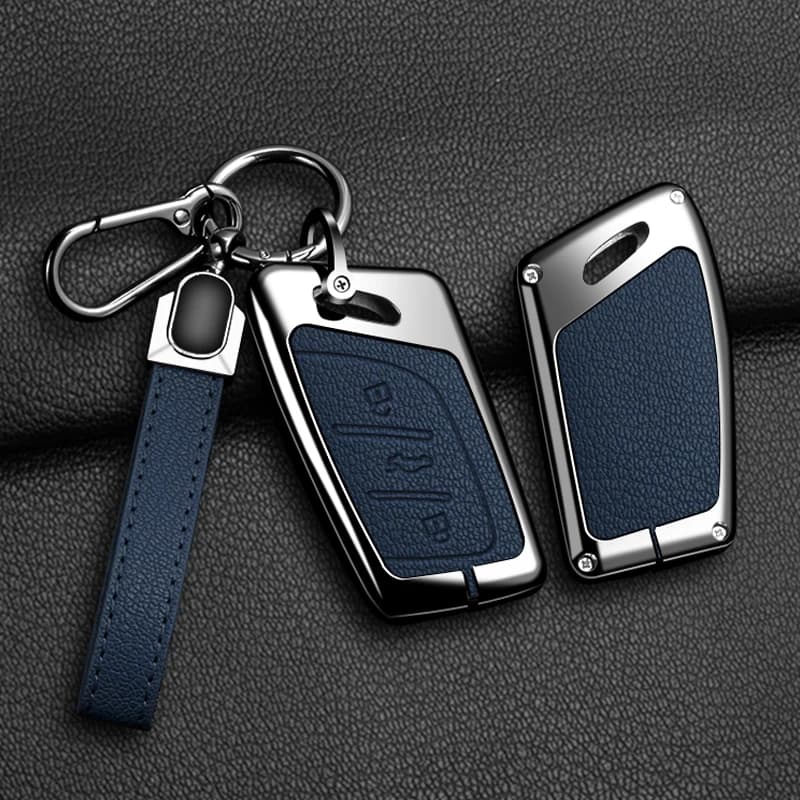 Suitable Car Key Case Cover for MG 4 2023 Mg4 Ev MG HS GT ZS EV ZX MG5 MG6 for Roewe RX3 RX5 RX8 ERX5 I6 I5 Metal Shell Keychain