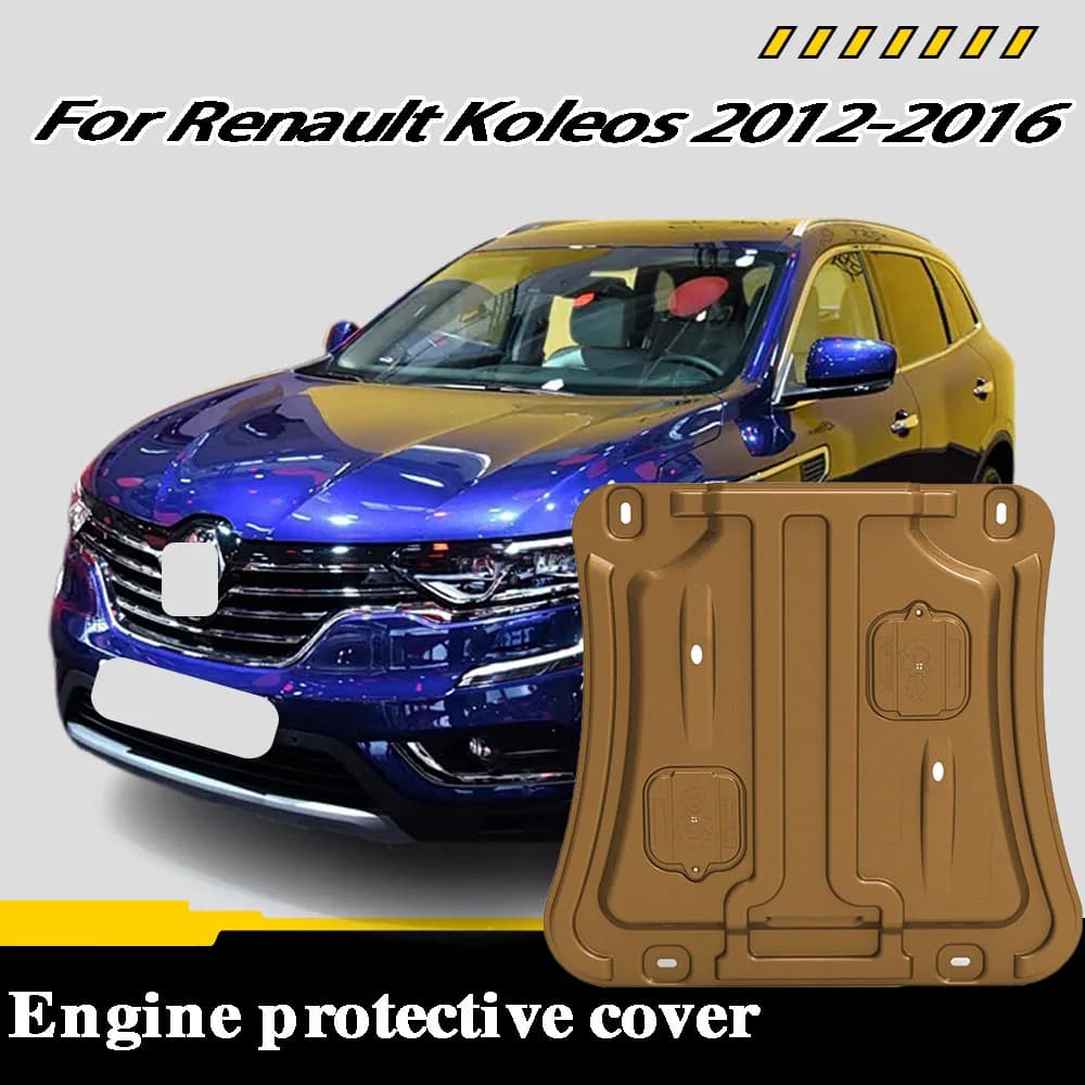 For Renault Koleos 2012-2016 2.5L Vehicle Specific Splash Resistant High Quality Engine Protection Cover Lower Mudguard