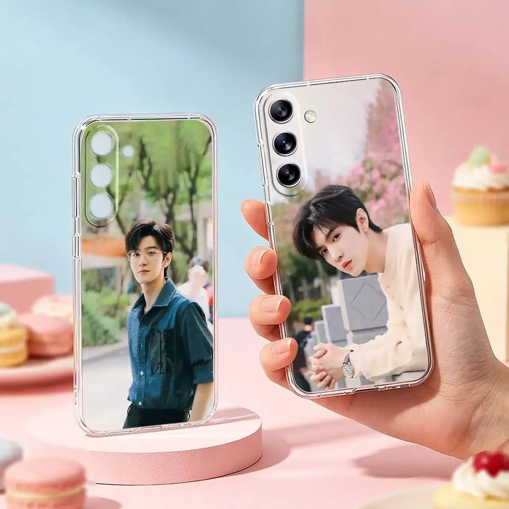 Luminous C-Chen Z-Zheyuan Phone Case For Samsung Galaxy A91,80,73,72 ,71,53,52,32 ,31,22,21s,20,Transparent Soft Case