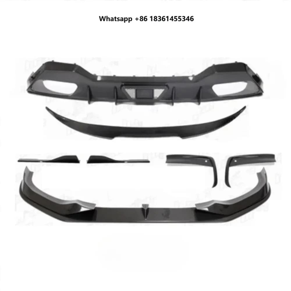 For  8 series 840i modified Bctxe Car Front rear bumper lip Side skirt corner wrap spoiler Lamp eyebrow