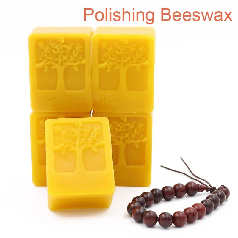 Furniture Wax Premium Beeswax Blocks for Wood Crafts Furniture Polishing Diy Candle Making Natural for Handicraft for Polishing