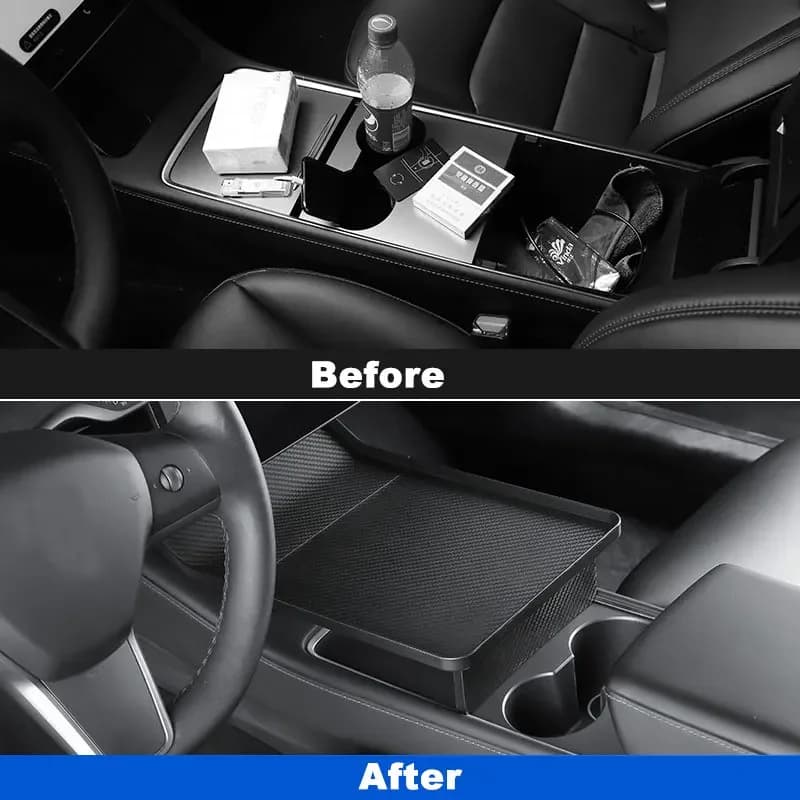 Central Control Laptop Tray For Tesla Model 3 Y Desk For Car table Laptop Food Food Seat Travel