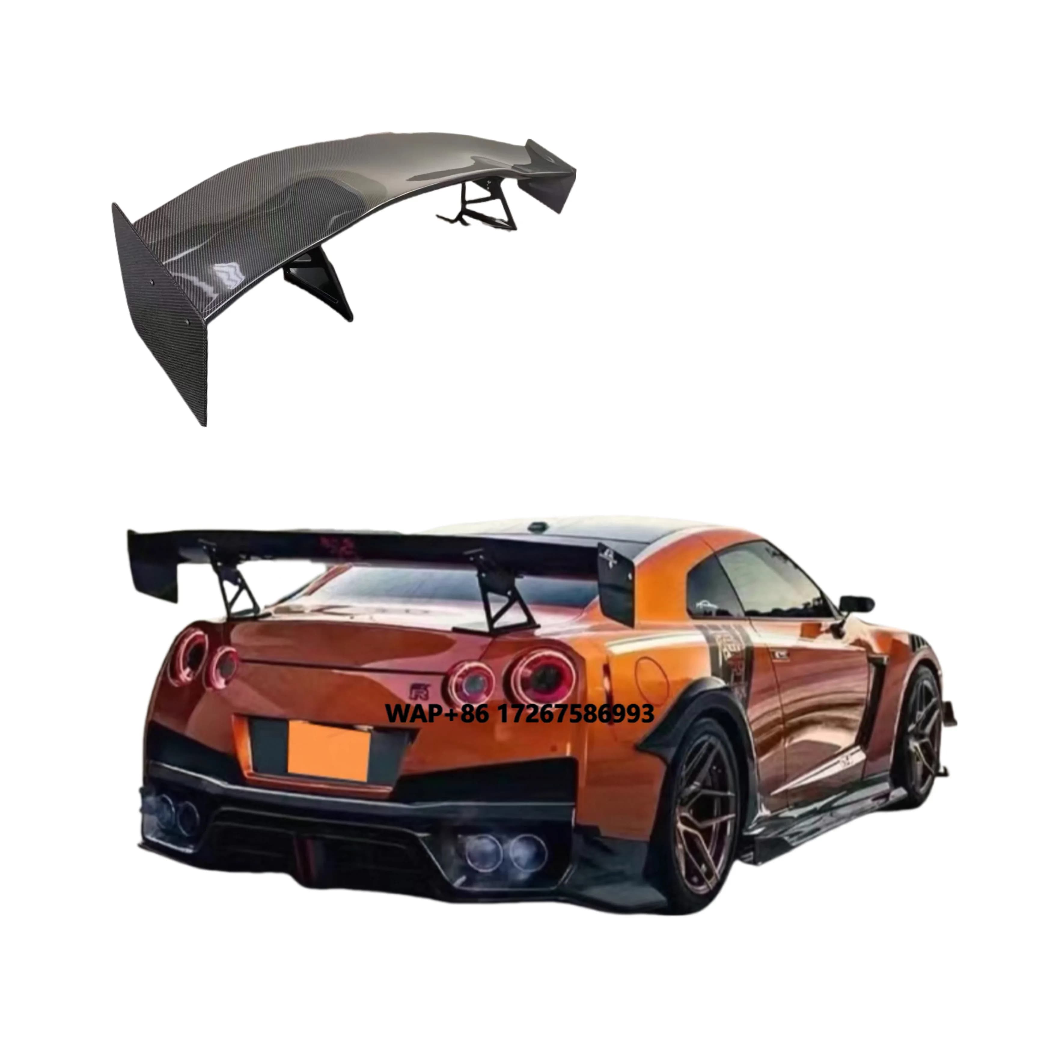 Ap Style Carbon Fiber Spoiler for Gtr R35  Spoiler Wing
