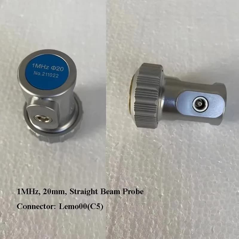 Straight Beam Probe Ultrasonic Flaw Detector Probe 20mm for Non-destructive Testing and NDT Test