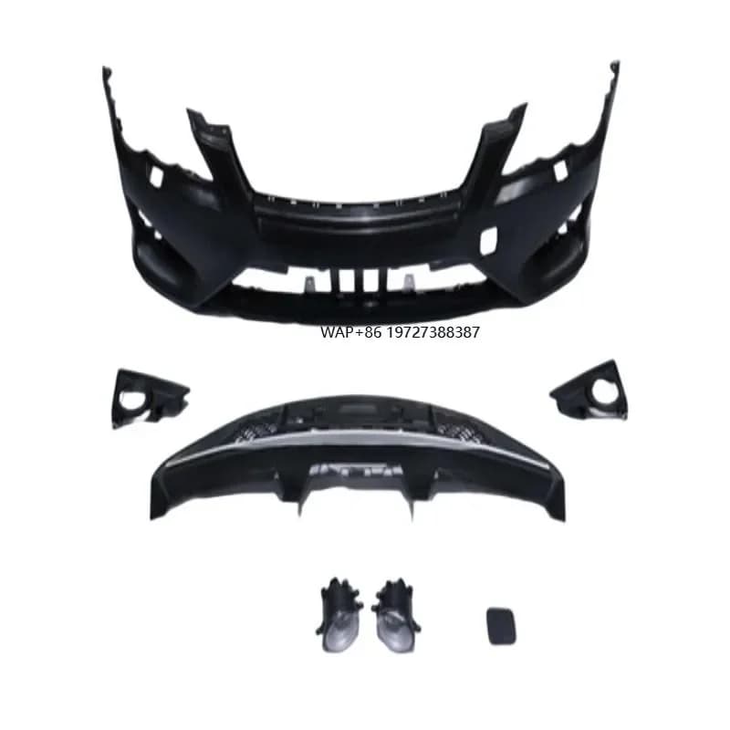 High quality auto parts parts rear front bumper assembly lip cover body kit hood grille for mark x front bumper