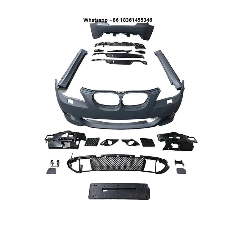 for 5 Series E60 2004-2010 New vation Crash Resnt Car Spare Parts M Tech MT Body Kit