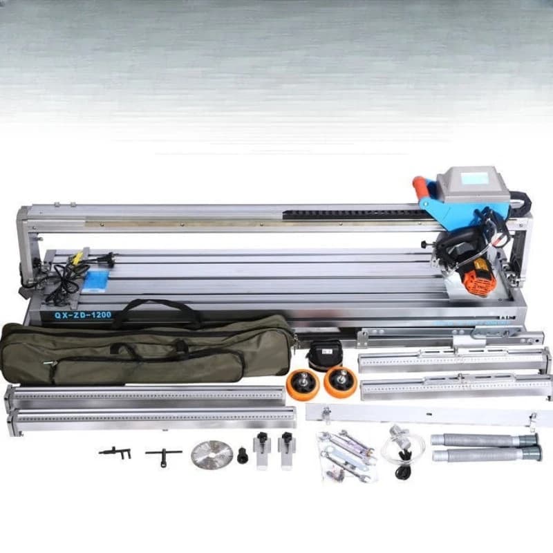 Automatic desktop tile cutting machine electric water dust saw