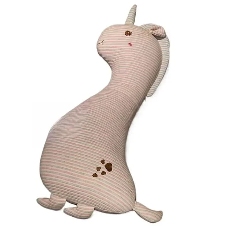 pregnant women pinch their legs and sleep on their sides, long pillows, girls, children, sleeping dolls, cotton powder unicorns