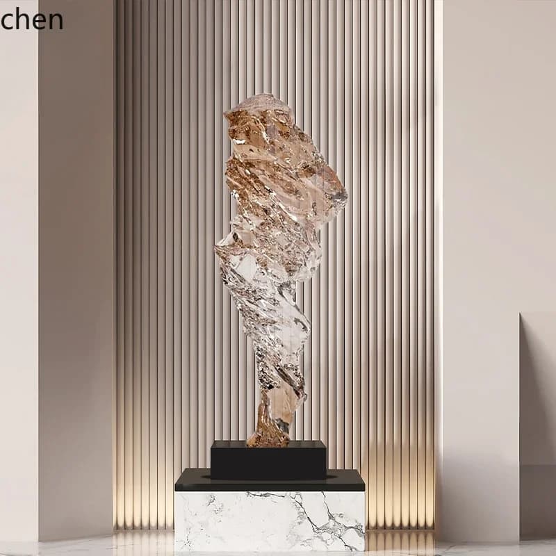 YFY  Living Room TV Cabinet Side Entrance Decoration Hotel Lobby Ornament High-End Art Sculpture