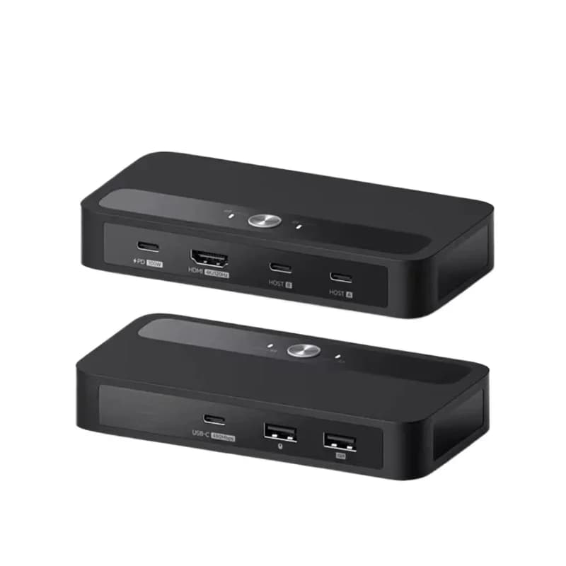 Switcher two in one out typec docking station usb keyboard mouse 4K monitor