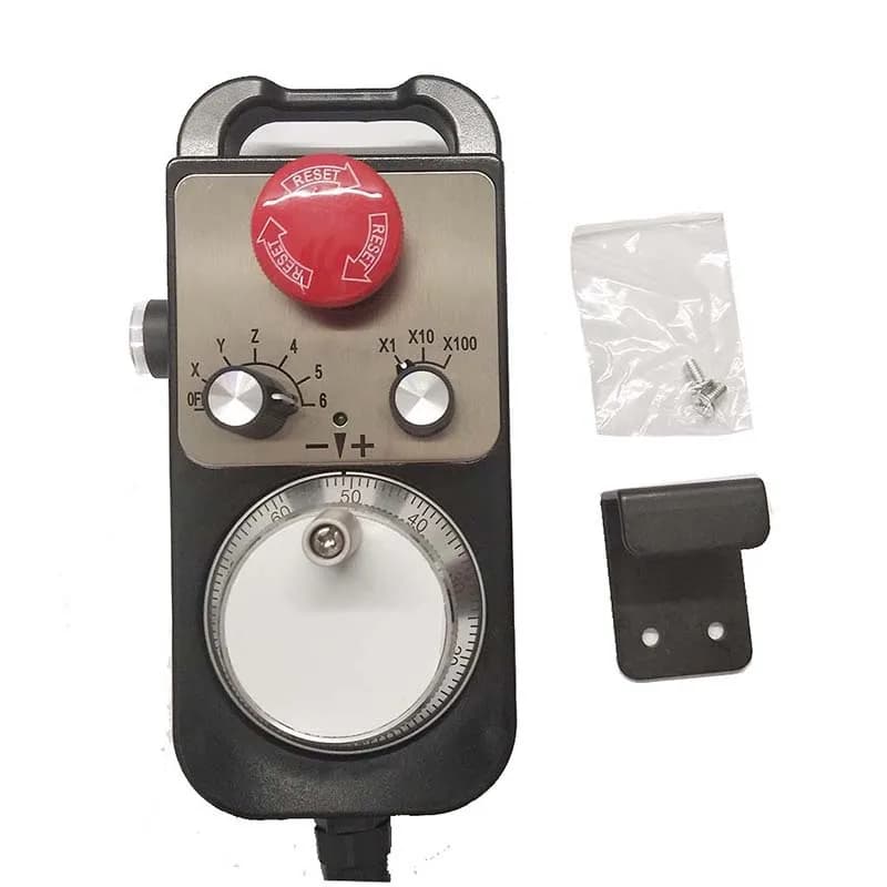 With emergency stop self-reset, electronic handwheel, machining center pulse generator numerical control external handwheel
