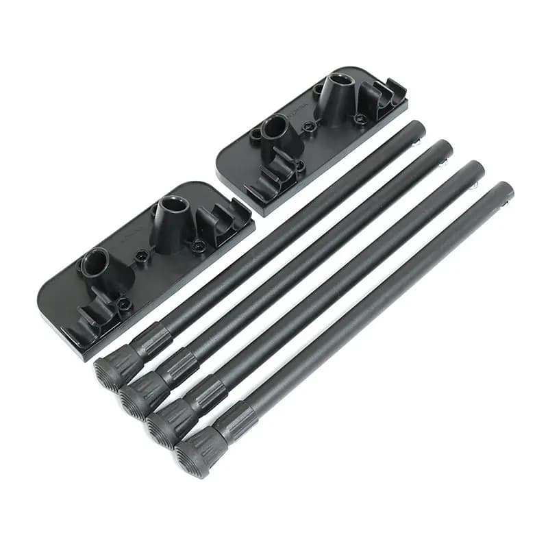 Height Adjustable Camping Table Folding Retractable Accessories Desktop Bottom Connection Keys Four Table Legs