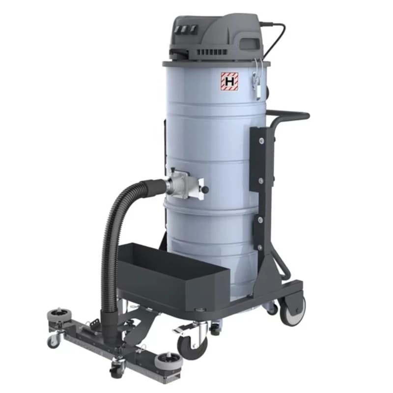 S3 wet and dry industrial vacuum cleaner with front brush