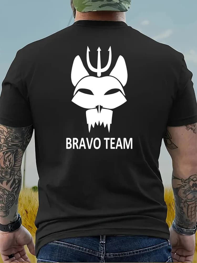 Seals Team DEVGRU Special Forces Graphic pattern -100% cotton summer casual short sleeve O-neck printed T-shirt.