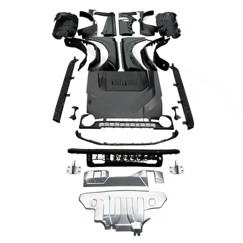 High Quality Raptor Wide Bodykit Facelift Conversion Bumper Upgraded No Cutting Installation Parts for Bronco Raptor 2021+