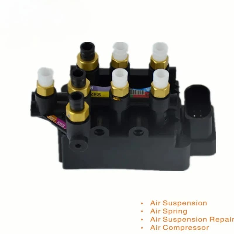 Air Suspension Compressor Solenoid Valve Block For AUDI Q7 4M 2016—2020 4M0616013 4M0616013A 4M0616013B