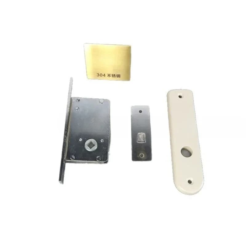 Hospital Cabin Warehouse Engineering Cab Door Lock Handle Lock Triangle Door