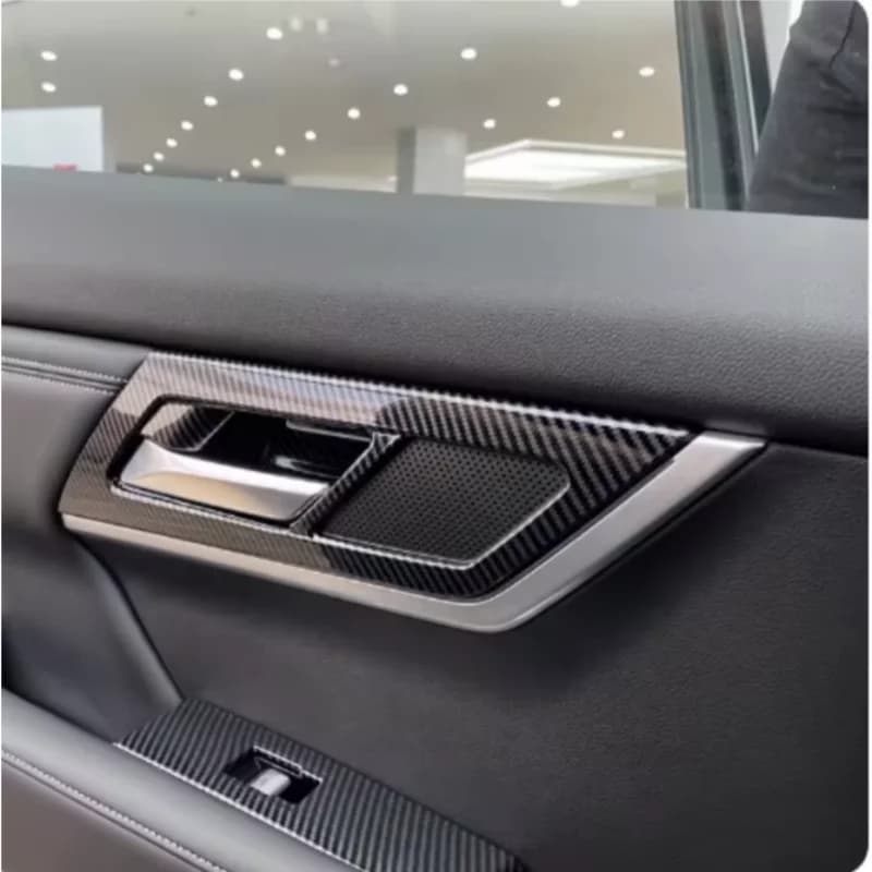 Fit For Mitsubishi AIRTREK 2022-2024 ABS Car Styling Inner Door Handle Bowl Covers Trims Stickers Decoration Accessories