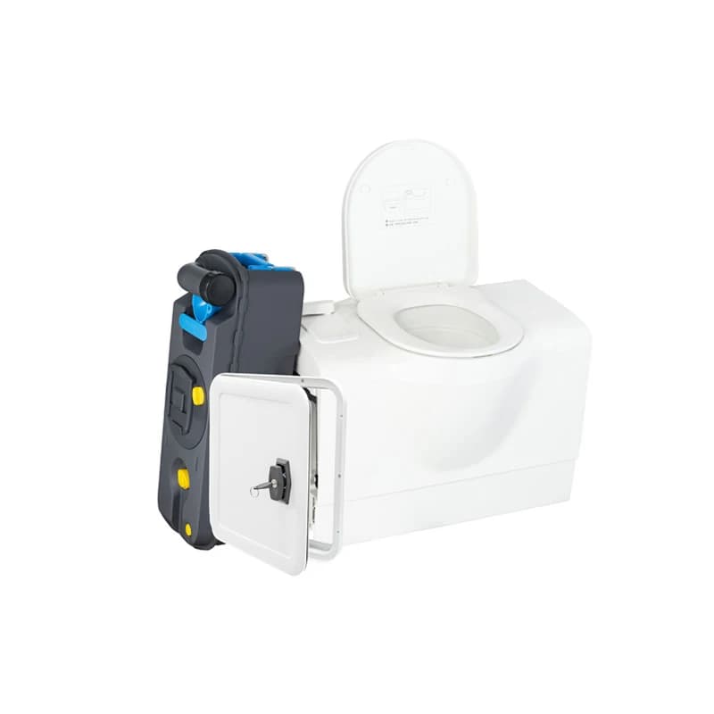 Lightweight Antibacterial Port  le Camping Plastic Toilet Seat Trailer Van Toilet Bowls for RV