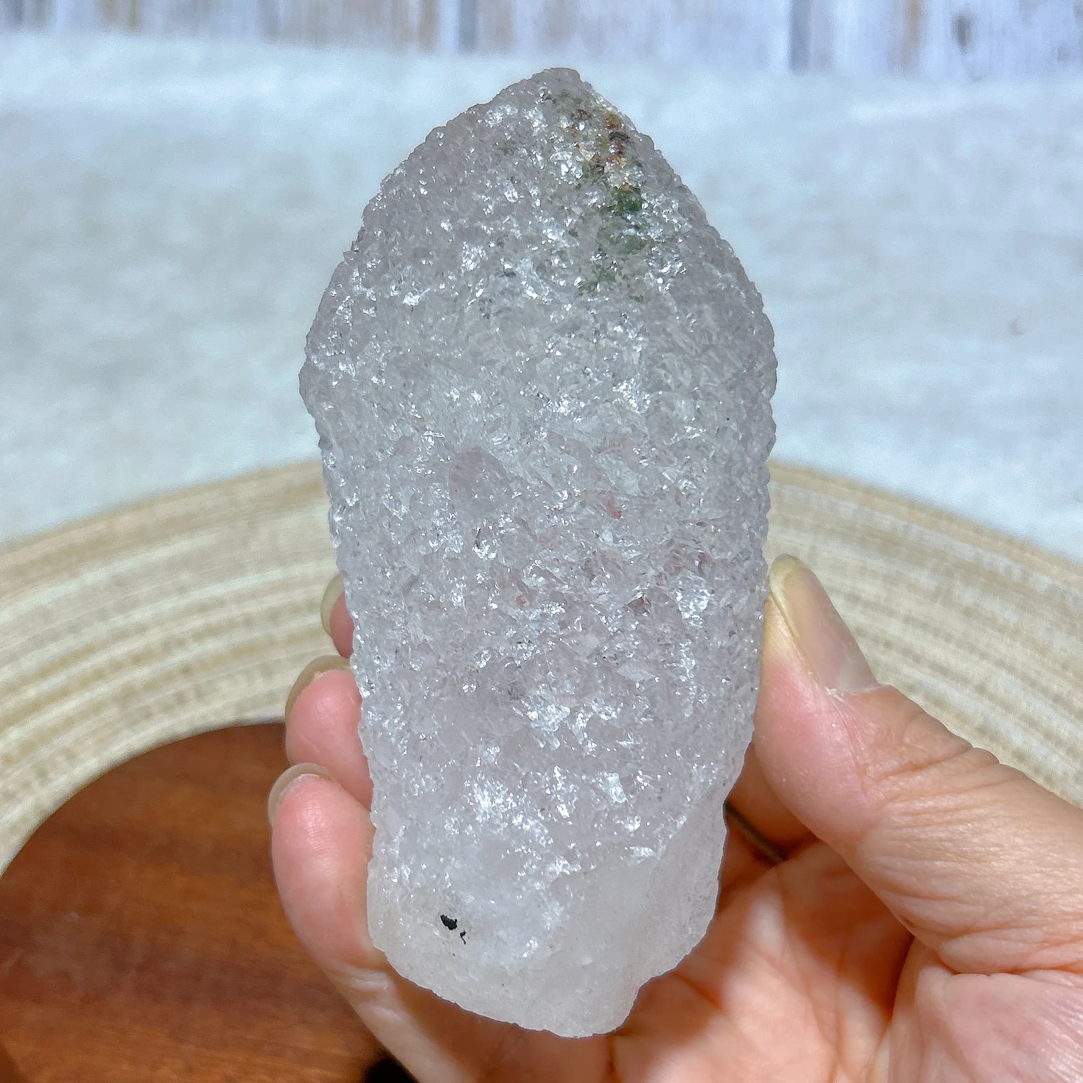 Healing Natural Brazil Crystal Buddhas Head Clear Quartz Raw Stone Gemstones Reiki Mineral Energy Home Decorations Gift