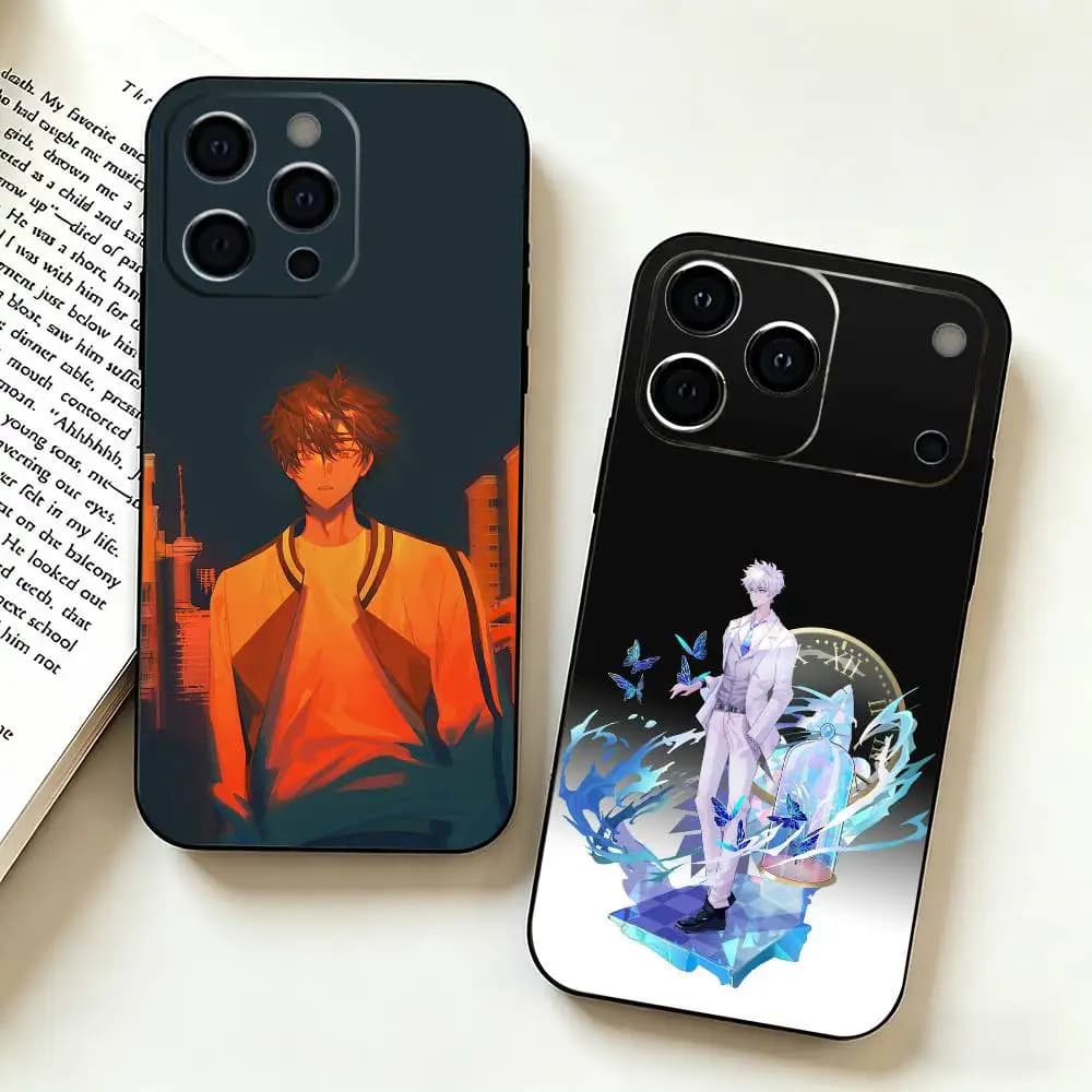 Popular Anime L-Link Click Phone Case Silicone Soft For IPhone 17 16 15 14 13 12 11 X XR Plus Pro Max Plus