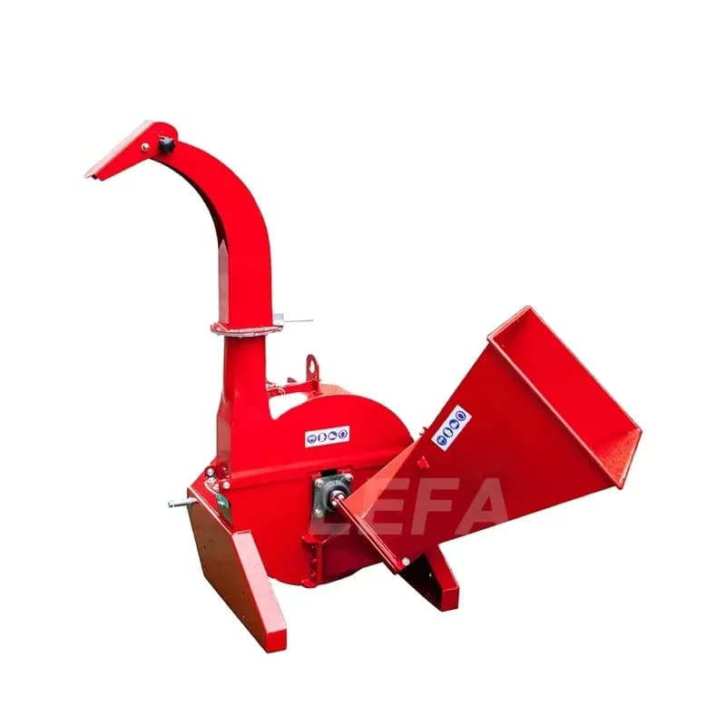 2026Hot New 3 Point Hitch Mini Tractor Rear Mounted Small Pto Wood Chipper Machine CE