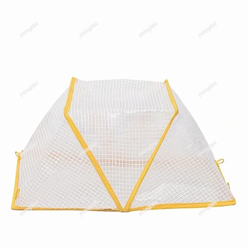 Foldable Garden Nursery Cover, Clear Plastic Cold Resistant Warm Cover for Seedling Plant Protection