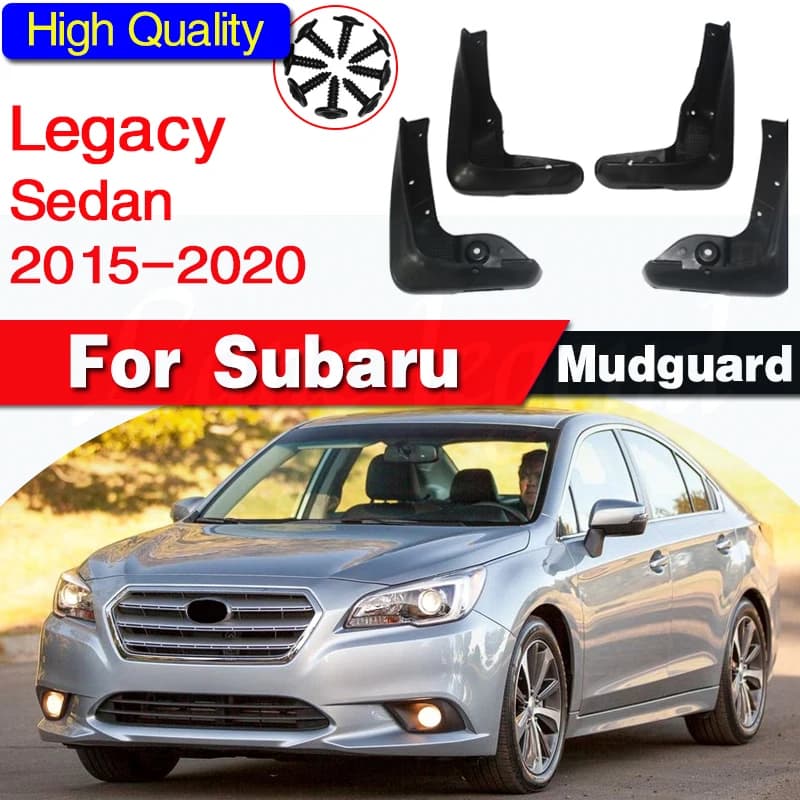 Mud Flaps For Subaru Legacy Sedan 2015-2020 2017 2018 2019 Mudflaps Splash Guards Mud Flap Mudguards Accessories car-styling