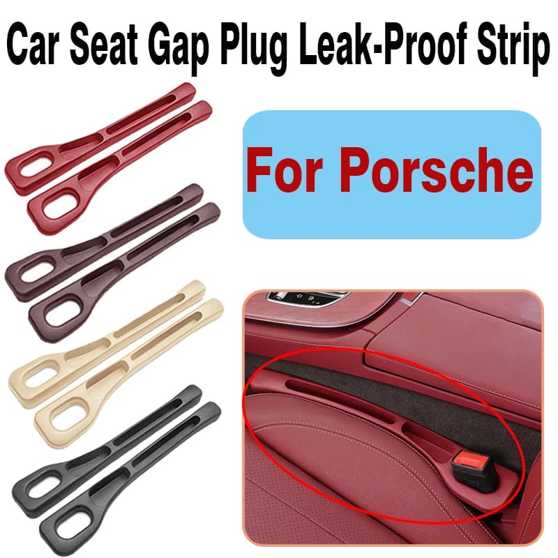 Car Seat Gap Plug Strip Leak-Organizer Proof Strip Filler For Porsche Panamera Cayenne 955 957 958 Boxster Macan 95B Accessories