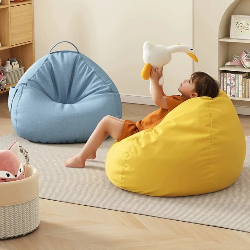 Chair Bean Bag Sofas Floor Bean Bag Sofas Modern French Style Bedroom Single Sofa With Filling Puffs Asiento Rattan Furniture