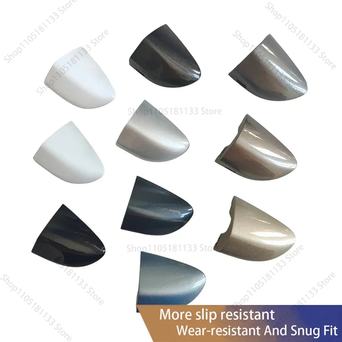 LHD Silver LA7W Brown LC8Z Left Right Front Door Lock Cylinder Handle Cover For VW Passat B6 B7 R36 CC RLine 3C0837879 3C0837880