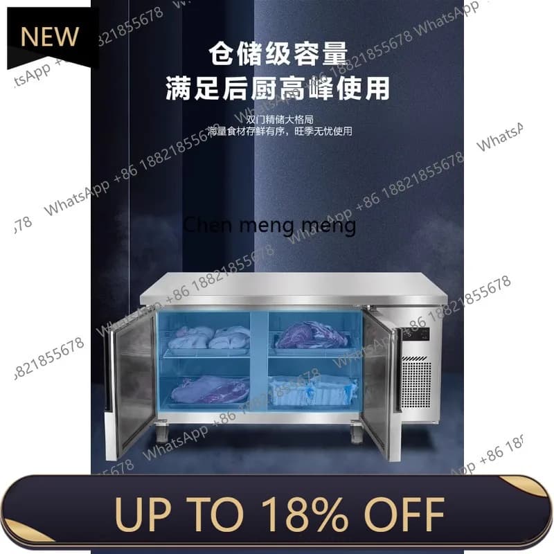 M85 Commercial refrigerator workbench freezer horizontal hotel refrigerator fresh-keeping freezer