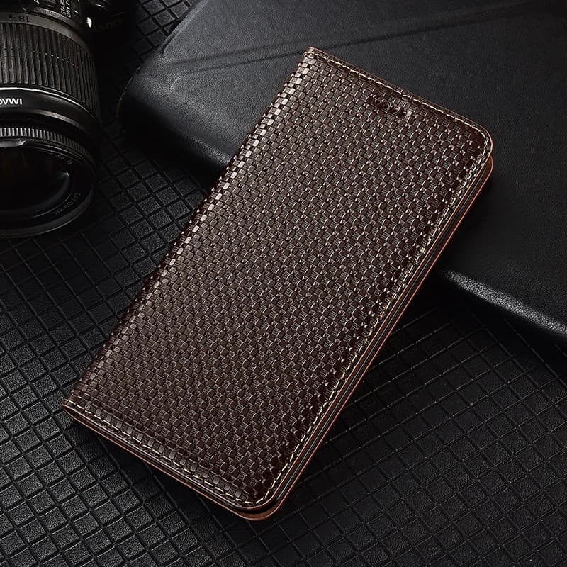 Genuine Luxury Leather Magnetic Flip Phone Case For Xiaomi Poco C3 C31 C40 X2 X3 X4 GT Pro X3 X4 NFC Business Wallet Cover