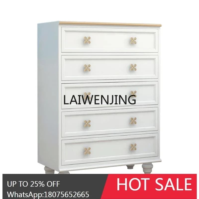 Minimalist Classic White Dou Cafe Decorative Cabinet American Foyer Wall Integrated Corner Cabinet