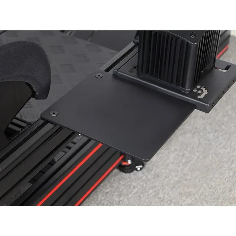 For Aluminum alloy metal mouse tray storage mouse pad  game simulation racing aluminum profile bracket