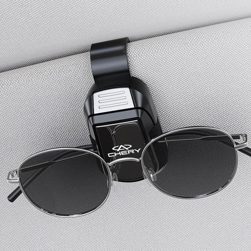 Car Visor Glasses Clip Sunglasses Storage Holder for Chery Omoda Tiggo Pro Fulwin Arrizo QQ 5x X1 T11 Gx E3