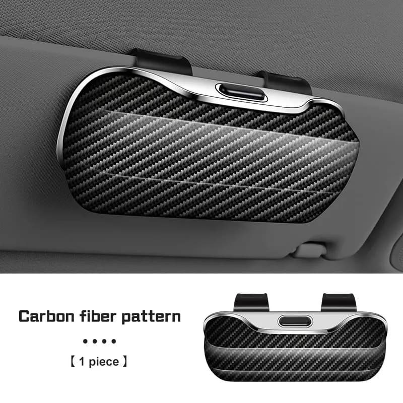 Car Visor Glasses Box Portable For Lexus GX460 CT200H LS460 NX300 GS GX IS LS LX NX RX UX CT Sunglasses Holder Eyeglasses Case
