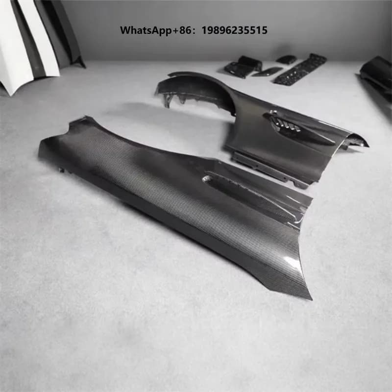For  Upgraded with High Quality Dry Carbon Fiber Surrounding Front Fenders