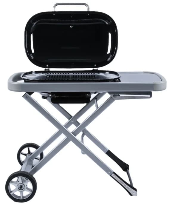 New Type Outdoor Camping Aluminum Alloy Barbecue Grill Easily Cleaned 5-People Adjustable Coated Metal for Food for Outdoor