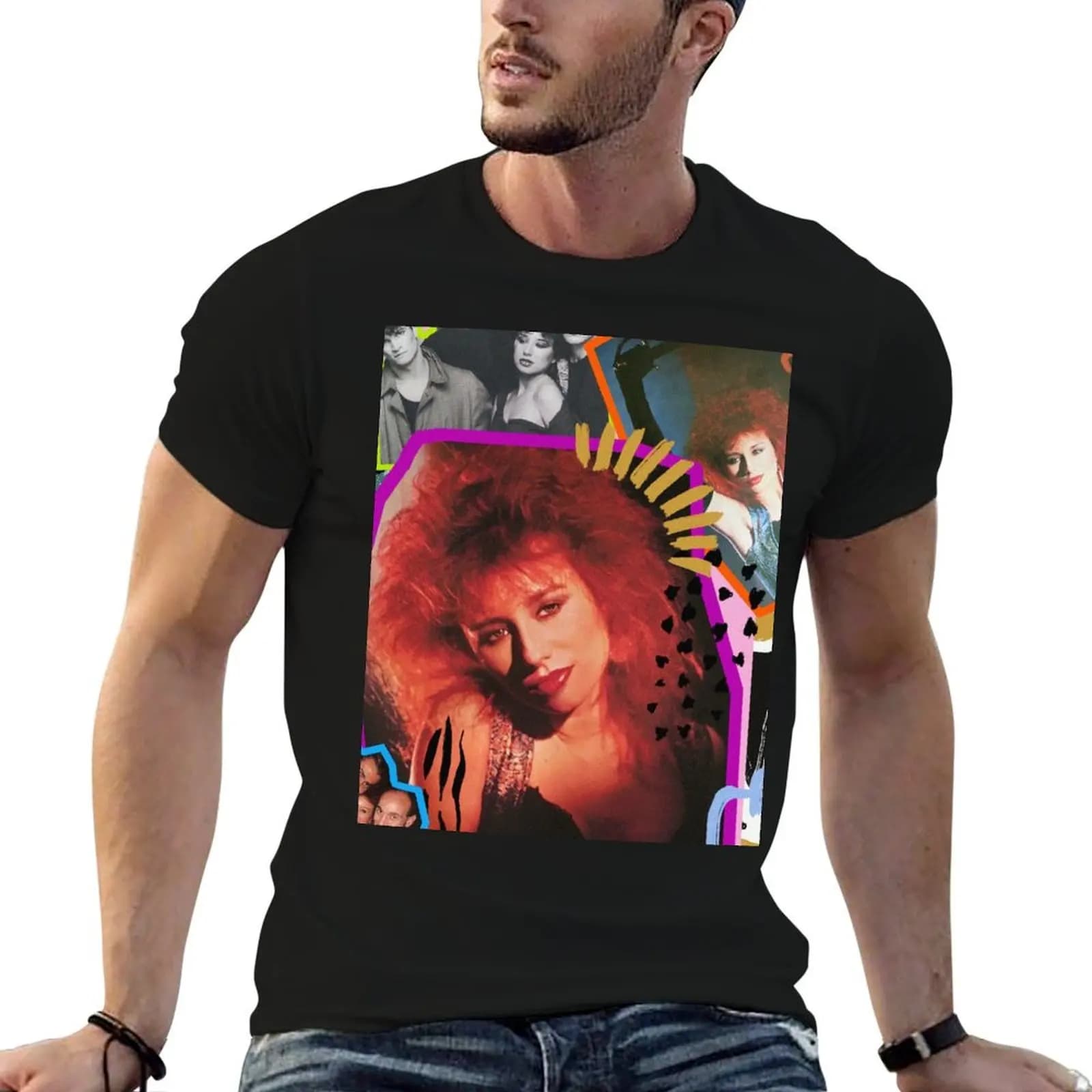 Tori Amos YKTR Collage T-Shirt Quick Dry Light Sports T-Shirt
