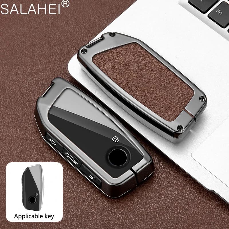 For BMW 7 Series G70 G09 XM U06 G81 M3 2023 i7 X7 G07 LCI iX I20 X1 U11 Car Remote Key Case Cover Shell Protector Fob Bag