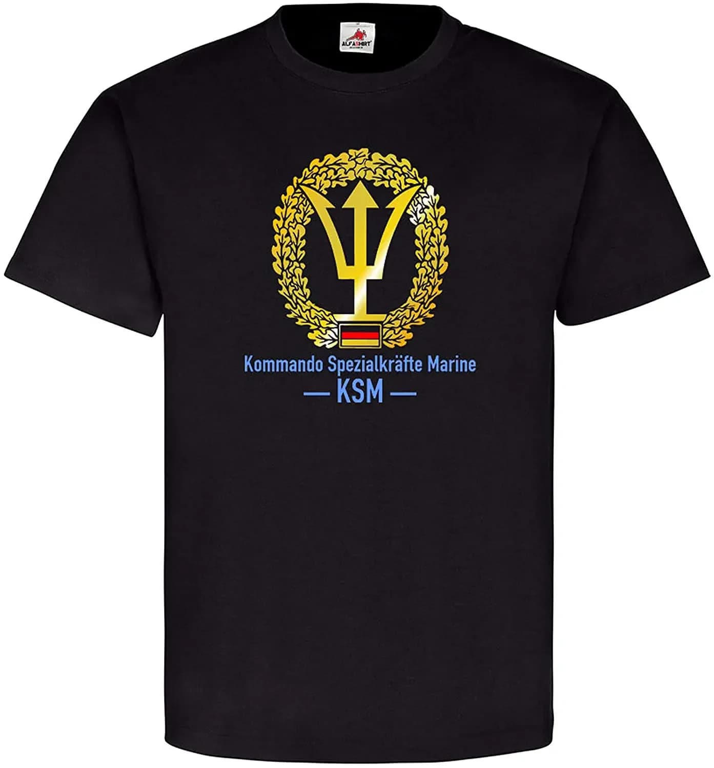 Kommando Spezialkräfte Marine KSM Bundeswehr Men T-Shirt Short Sleeve Casual 100% Cotton O-Neck Summer Tees